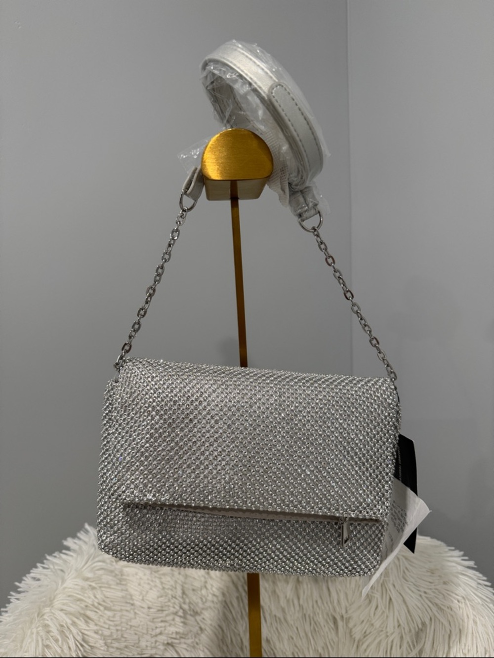 Inc International Concepts Averry Mesh Crystal Crossbody